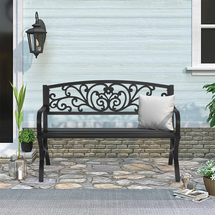 Long discount garden bench